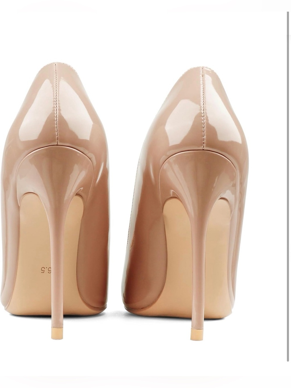 COLETER Women 4 Inch Pumps Pointy Toe Wedding Dress Shoes Slip on Stiletto Pumps - Picture 9 of 12